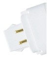 G24Q 7W LED-pære - 120°, varmhvit, mattet