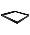 Sort ramme for montering av 60x60 LED paneler