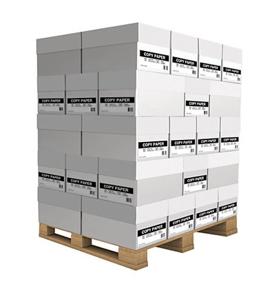 A4 kopipapir Halv palle med 120 pakker