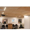 LED Troldtektskinne, 60cm 4000K, 1850 lumen, RA90, 0-10v Dæmpbar, planforsænket