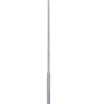 Konisk mast 8 meter, med fodflange Ø60mm Uden boring