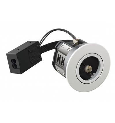 HILUX AD10 Nature Downlight spot GU5,3, Hvit, IP44, godkjent i isolasjon