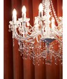 IMPERIAL LED Lysekrone, 12 armer, E14, Nielsen Light - Glass/metall