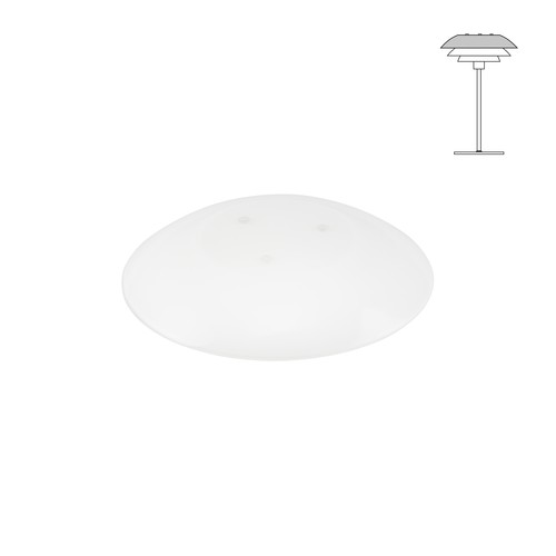 DL20 ekstra toppglass til bord/gulvlampe - Dyberg Larsen