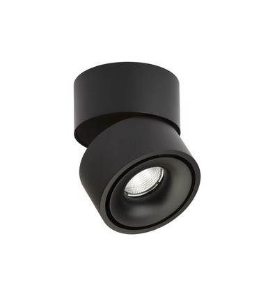 Antidark Easy W100 tak-/vegglampe, 10W, 477lm, RA90 +, dimbar, svart med kabelhull