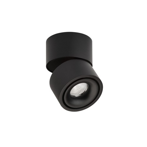 Antidark Easy mini W75 tak-/vegglampe, 7W, 477lm, RA90 +, dimbar, svart med kabelhull