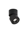 Antidark Easy mini W75 tak-/vegglampe, 7W, 477lm, RA90 +, dimbar, svart med kabelhull