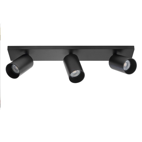 Antidark SpotOn3 vegg-/taklampe, GU10 - sokkel, sort