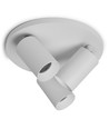 Antidark Easy SpotOn Circle3 vegg-/taklampe, hvit, GU10 - sokkel