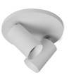 Antidark SpotOn Circle2 vegg-/taklampe, hvit, GU10 - sokkel