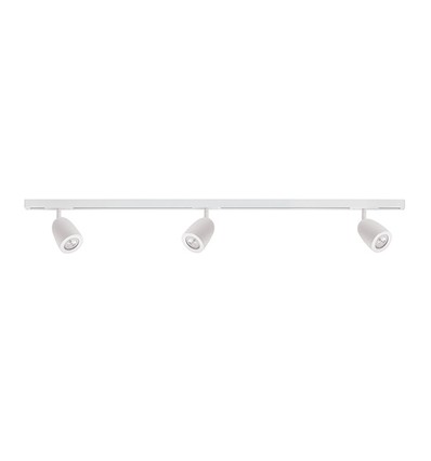 Antidark Designline Bell Kit, 1m skinne + 3 Bell Spots, hvit