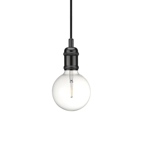 Outlet: Nordlux Avra pendeloppheng, sort/krom, E27