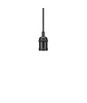 Outlet: Nordlux Avra pendelophæng, sort/chrom, E27