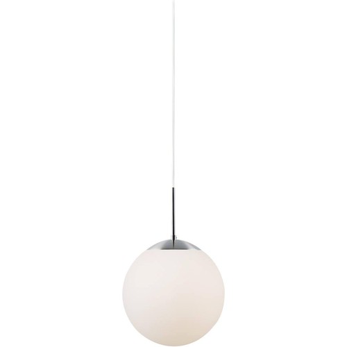 Nordlux Cafe 15 Pendel, E27, opal hvid