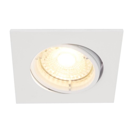 Nordlux Carina firkantet spot smart light, 2200K-6500K, 380lm, hvid, styres via app (3 pak)