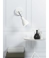Nordlux Cyclone Væglampe E14, med flexarm, Hvid