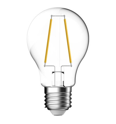 Nordlux Pære E27 FILAMENT A60 8,2W 1055LM 4000K, Klar