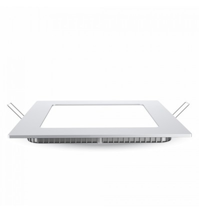 18W 22,5x22,5cm LED innfellingspanel - Hull: 20,5 x 20,5 cm, Mål: 22,5 x 22,5 cm