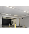120cm Armatur + 2x LED-rør T8 - IP65, gjennomkoblet