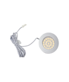 2,2W Ø6,8cm RecoTouch møbelspot for innfelling - 12V DC, Hull: Ø6 cm, Mål: Ø6,8 cm, Touch, børstet stål