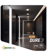 24W 22 x 22 cm LED innfellingspanel - IP54 utendørs, hull: 19,5 x 19,5 cm, mål: 22 x 22 cm