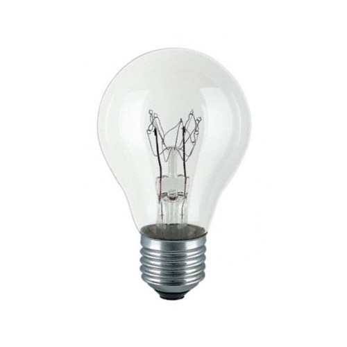 40W glødepære E27 klar - 460lm, dimbar, A55