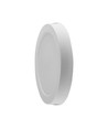 6W LED taklampe - Ø12cm, Høyde: 3cm, hvit kant