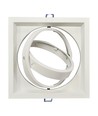 G53 AR111 Downlight - Hvit, 17,4 x 17,4 cm