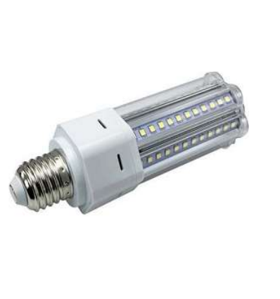 E27 15W LED-pære - 360°, mattet glass