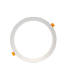 24W Ø22cm LED innfellingspanel - IP54 utendørs, Hull: Ø19,5 cm, Mål: Ø22 cm
