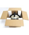 25m arbeidslys LED-strip på trommel - 230V, IP67, 180 LED/m, 10W/m
