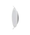 6W Ø12,5cm LED innfellingspanel - Hull: Ø11 cm, Mål: Ø12,5 cm