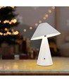 V-Tac oppladbar 3i1 bordlampe - Hvit, IP20, touch dimbar