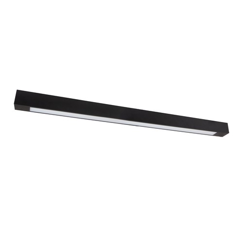 120cm Armatur - Til 1x 120cm LED-rør, sort