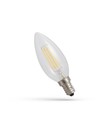 E14 6W LED-pære - C35, filament, ekstra varmhvit, 1800K