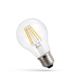 E27 4W LED-pære - A60, filament, ekstra varmhvit, 1800K
