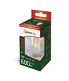 E27 7W LED-pære - A60, filament, ekstra varmhvit, 1800K