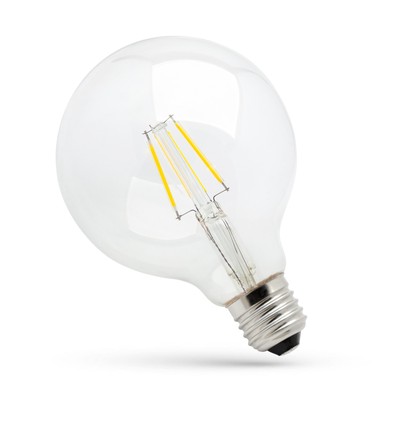 E27 8.5W dimbar LED globepære