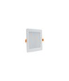24W 22 x 22 cm LED innfellingspanel - IP54 utendørs, hull: 19,5 x 19,5 cm, mål: 22 x 22 cm