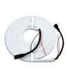 5m 16W/m RGB+WW Neon flex strip - 24V DC, IP65, 72 LED pr. m, kan deles hver 10cm