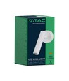 2W Veggmontert hotellspot - IP20, RA80, 38°, hvit