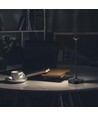 Outlet: V-Tac oppladbar 3i1 bordlampe - Svart, IP20, touch dimbar, modell mini