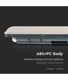 150cm 48W vanntett komplett LED-armatur, gjennomgangskoblet - 5760lm, 120lm/W, IP65