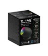 Smart Hjem lampe med RGB+WW - Svart, Tuya/Smart Life, kompatibel med Google Home, Alexa og smarttelefoner