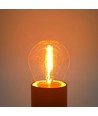 E27 6W LED kronepære - G45, filament, ekstra varmhvit, 1800K