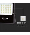 20W Solcelle lyskaster LED - IP65, sort, inkl. solcelle, fjernkontroll