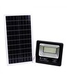 40W Solcelle lyskaster LED - IP65, sort, inkl. solcelle, fjernkontroll