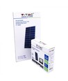 40W Solcelle lyskaster LED - IP65, sort, inkl. solcelle, fjernkontroll