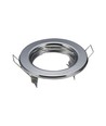 MR16/GU10 Downlight-sett - Uten lyskilde, krom, hull: Ø6,5 cm, mål: Ø8 cm