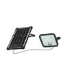 V-Tac 30W Solar flomlys LED - Svart, inkl. solcelle, fjernkontroll, innebygd batteri, IP65
